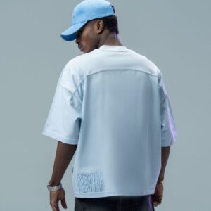 تیشرت باکسی گلدوزی مدل پوکو